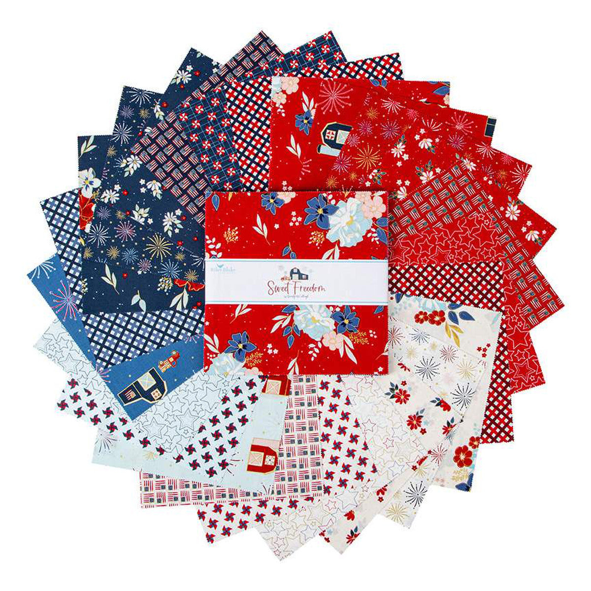 Sweet Freedom 10" Stacker by Beverly McCullough for Riley Blake Designs