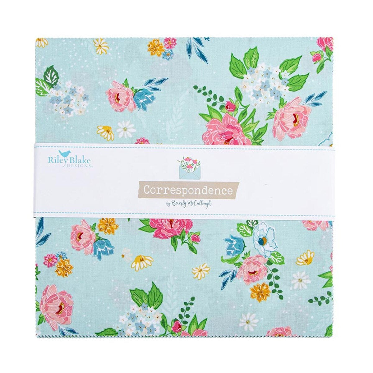 Correspondence 10" Stacker by Beverly McCullough for Riley Blake Designs