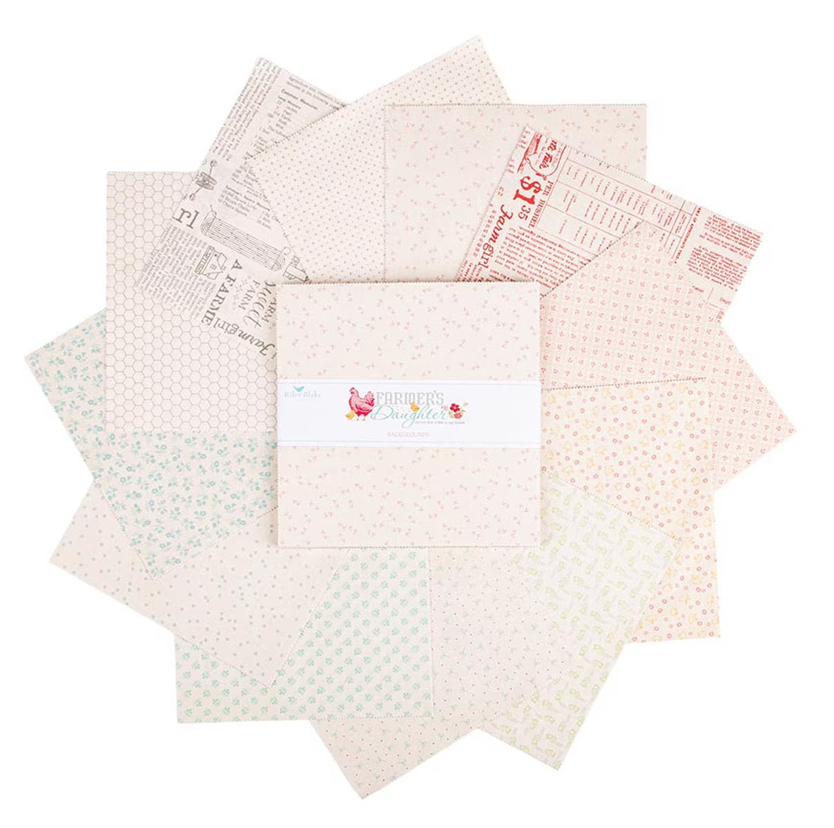 Farmer's Daughter 10" Backgrounds Stacker by Lori Holt for Riley Blake Designs