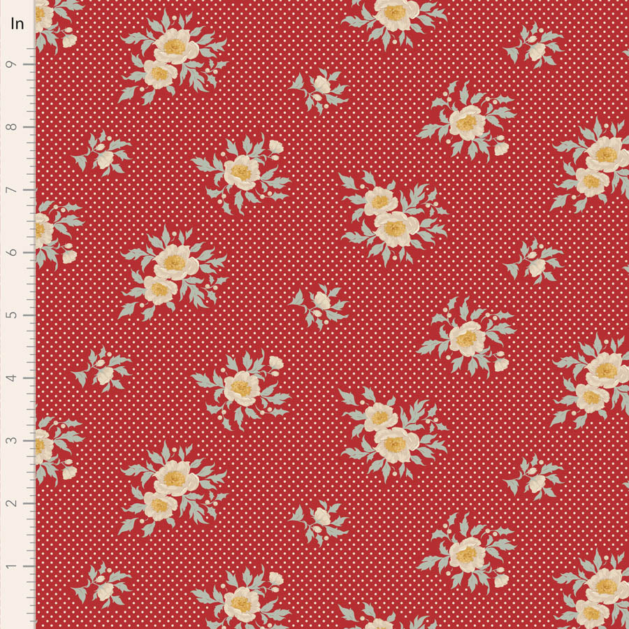 Merry Little Christmas Red Joy Yardage by Tilda for Tilda Fabrics