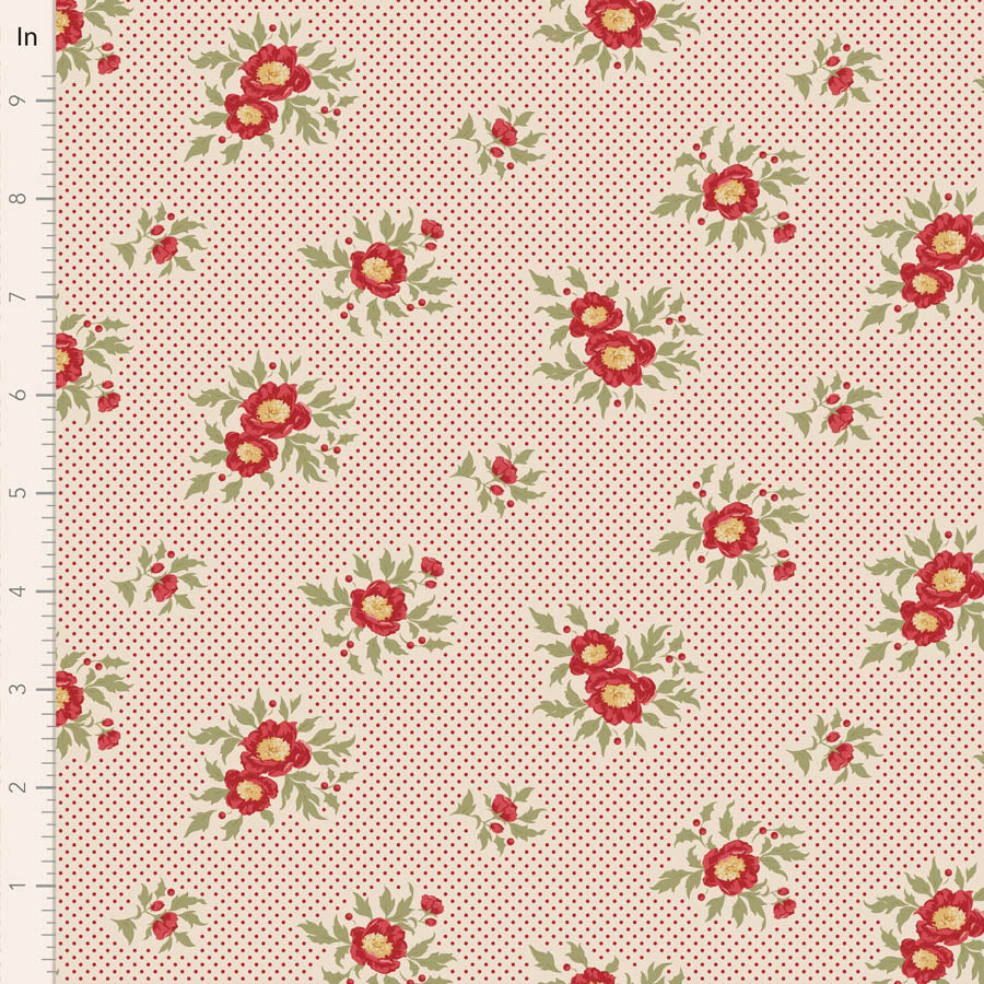 Merry Little Christmas Cream Joy Yardage by Tilda for Tilda Fabrics