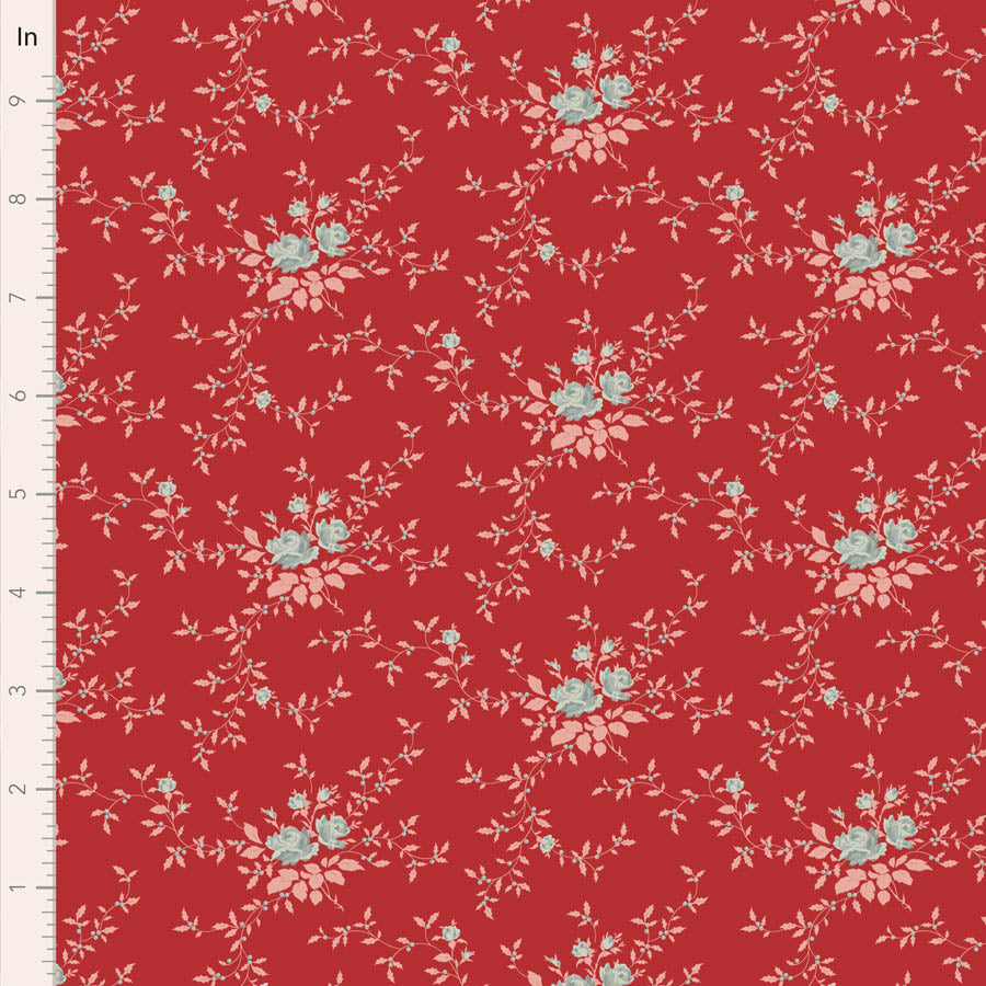 Merry Little Christmas Red Noel Yardage by Tilda for Tilda Fabrics