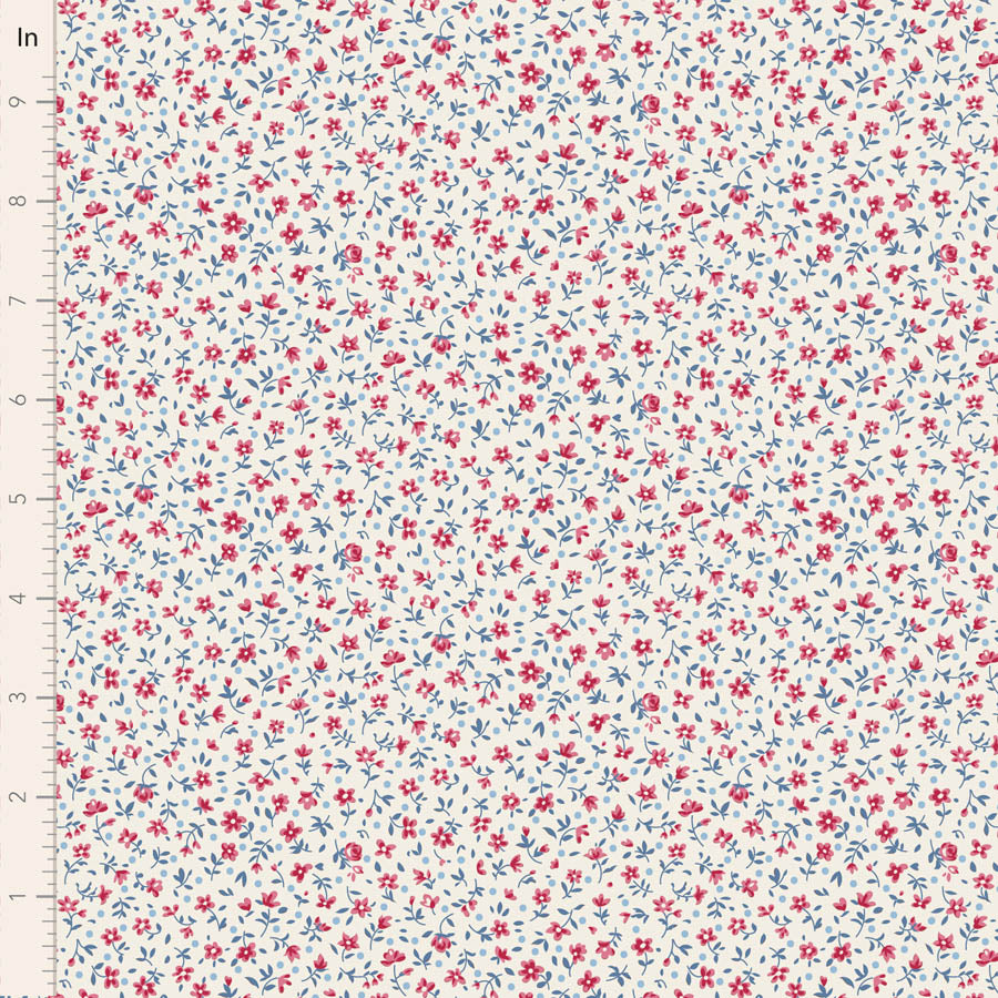 Village Life Cream Mae Yardage by Tilda for Tilda Fabrics