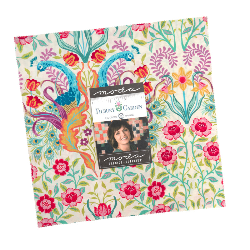 Tilbury Garden Layer Cake by Crystal Manning for Moda Fabrics