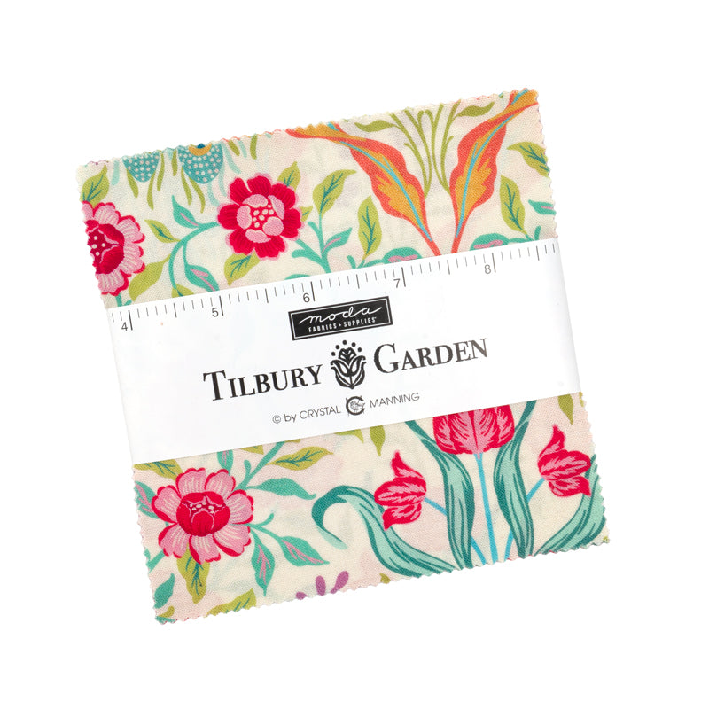 Tilbury Garden Charm Pack by Crystal Manning for Moda Fabrics