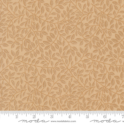 Autumn Forest Sand Hidden in Foliage Yardage by Linn Warme for Moda Fabrics