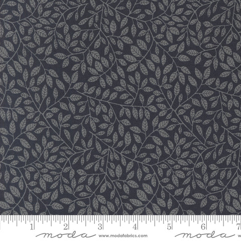 Autumn Forest Midnight Hidden in Foliage Yardage by Linn Warme for Moda Fabrics