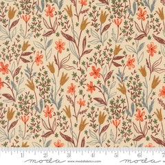 Autumn Forest Cream Fall Foliage Yardage by Linn Warme for Moda Fabrics