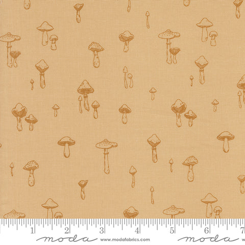 Autumn Forest Sand Mushroom Mirage Yardage by Linn Warme for Moda Fabrics