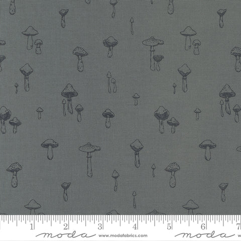 Autumn Forest Dusk Mushroom Mirage Yardage by Linn Warme for Moda Fabrics