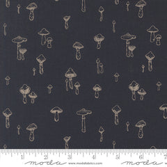 Autumn Forest Midnight Mushroom Mirage Yardage by Linn Warme for Moda Fabrics