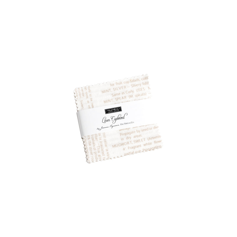 Linen Cupboard Mini Charm by Fig Tree & Co. for Moda Fabrics