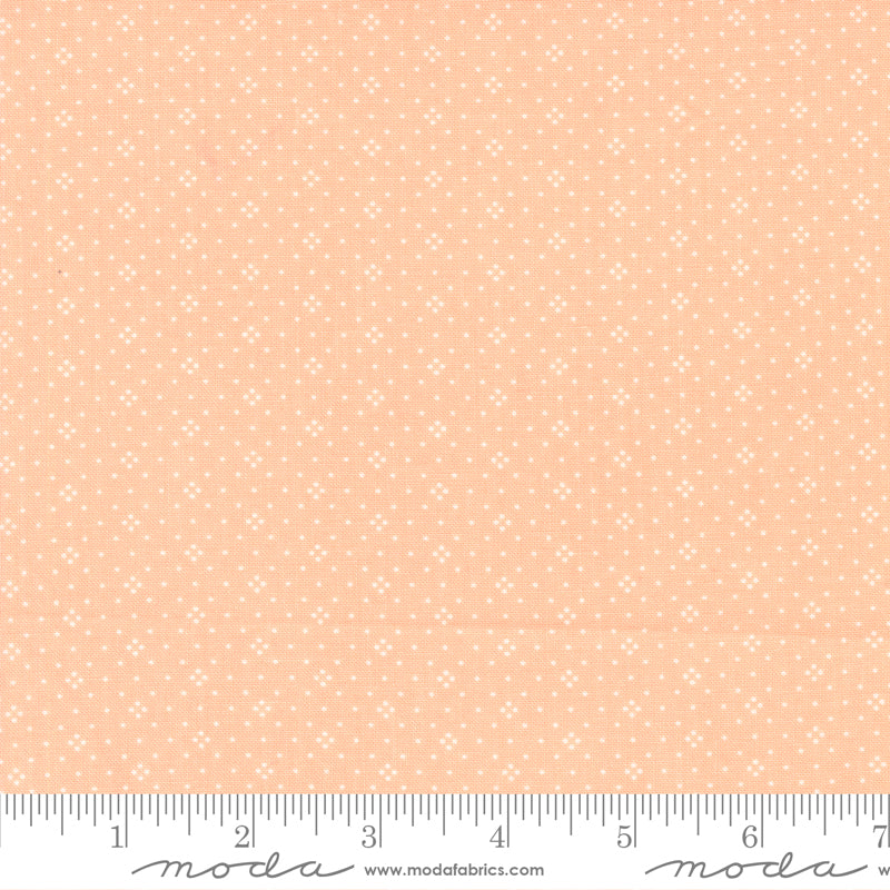 Eyelet Cantaloupe Basics Yardage by Fig Tree & Co. for Moda Fabrics