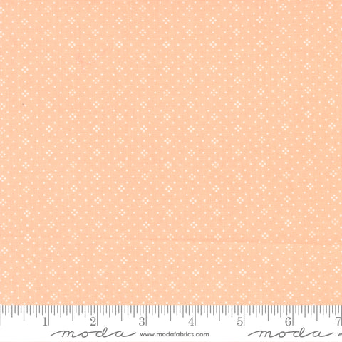 Eyelet Cantaloupe Basics Yardage by Fig Tree & Co. for Moda Fabrics