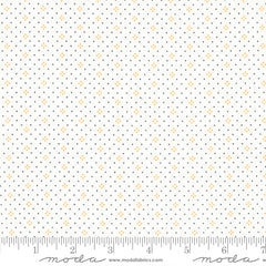 Eyelet Ivory Pumpkin Basics Yardage by Fig Tree & Co. for Moda Fabrics