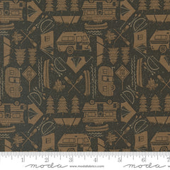 The Great Outdoors Cabin Open Road Yardage by Stacy Iest Hsu for Moda Fabrics