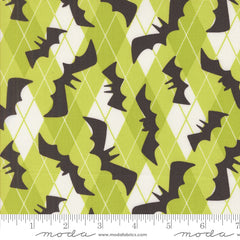 Fab Boo Lous Green Slime Going Batty Yardage by Me & My Sister for Moda Fabrics