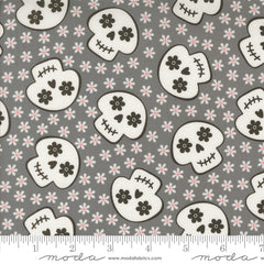 Fab Boo Lous Shadow Cheery Skull Yardage by Me & My Sister for Moda Fabrics