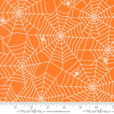 Fab Boo Lous Pumpkin Webby Yardage by Me & My Sister for Moda Fabrics