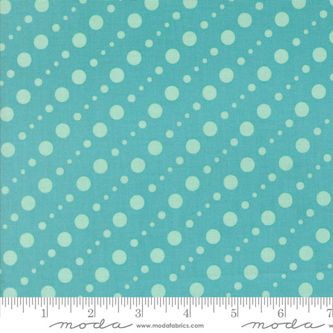 Fab Boo Lous Teal Bubbling Brew Yardage by Me & My Sister for Moda Fabrics