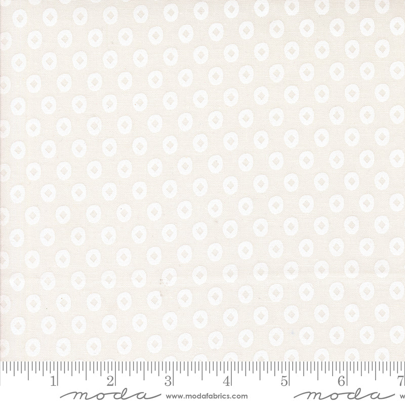 Fab Boo Lous Ghostly Diamond Dot Yardage by Me & My Sister for Moda Fabrics