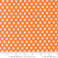 Fab Boo Lous Pumpkin Diamond Dot Yardage by Me & My Sister for Moda Fabrics