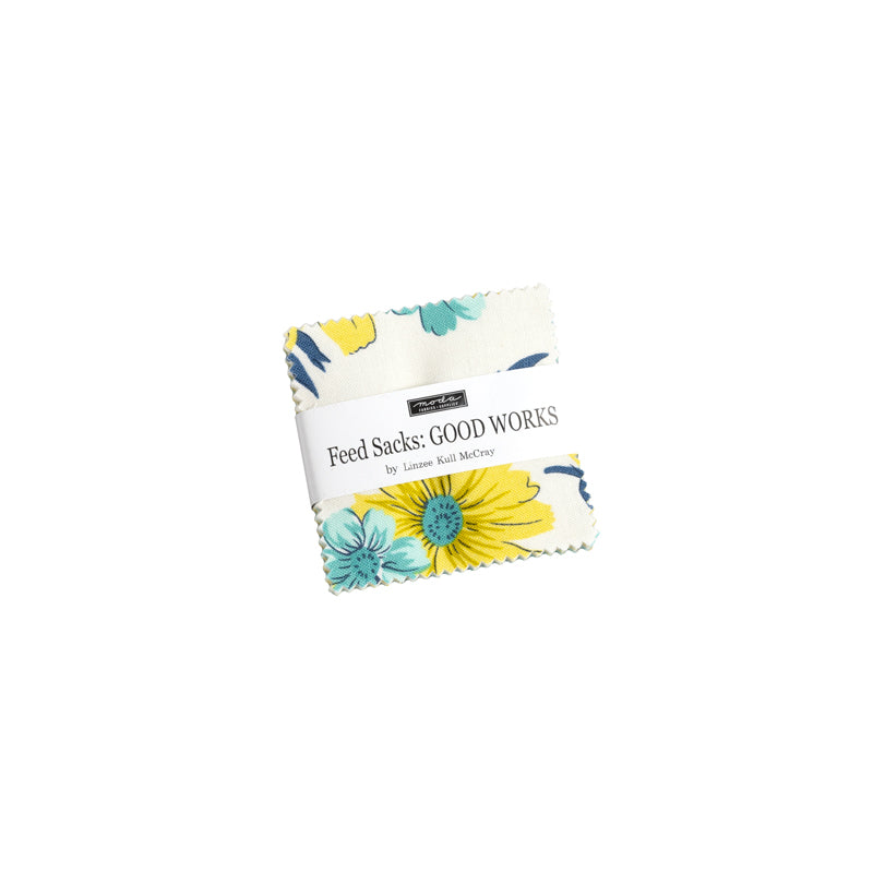 Feed Sacks: Good Works Mini Charm by Linzee McCray for Moda Fabrics