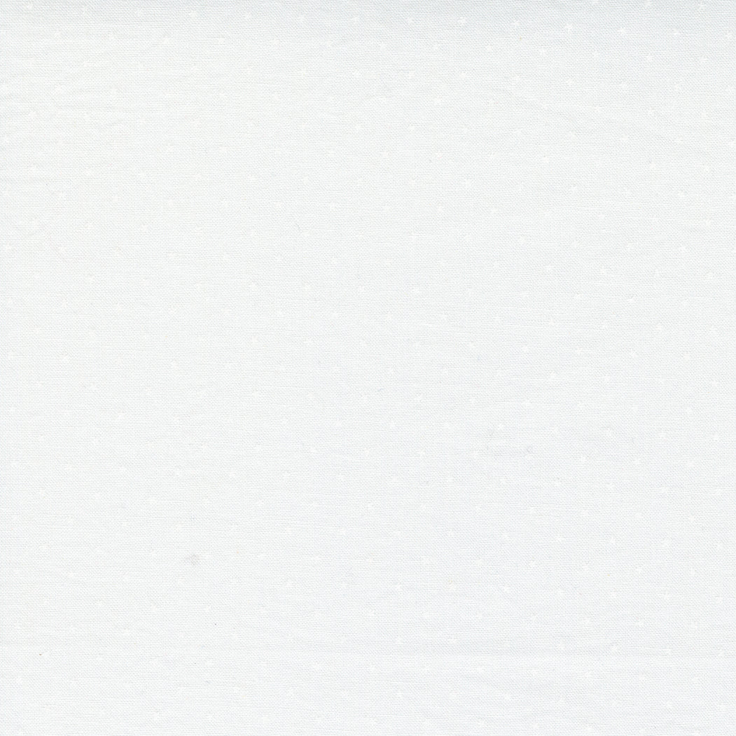 Twinkle White on White Tiny Stars Yardage by April Rosenthal for Moda Fabrics
