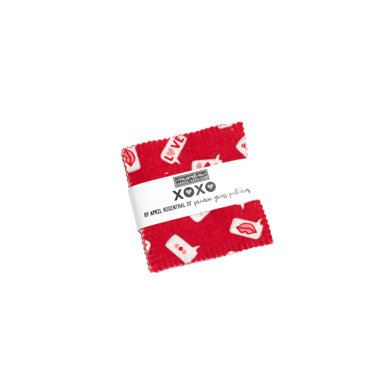 XOXO by Rosenthal Mini Charm by April Rosenthal for Moda Fabrics