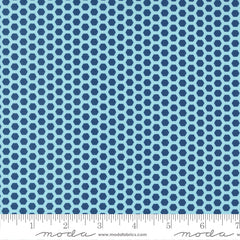 Berry Basket Blueberry Honeycomb Yardage by April Rosenthal for Moda Fabrics