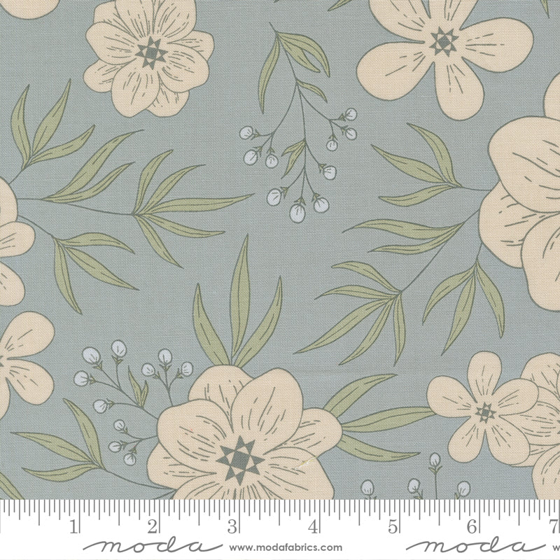 Potted Mist Star Bloom Yardage by Kiley's Quilt Room for Moda Fabrics