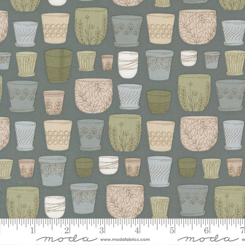 Potted Ocean Pots Yardage by Kiley's Quilt Room for Moda Fabrics