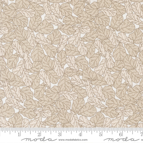 Potted Cream Fiddle Leaf Yardage by Kiley's Quilt Room for Moda Fabrics