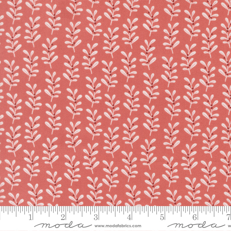 Gingerbread Lane Rosy Holly Yardage by Kiley's Quilt Room for Moda Fabrics