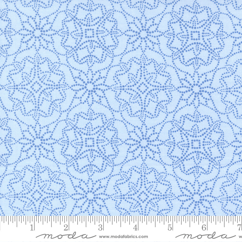 Sunflowers In My Heart Sky Coeur Yardage by Kate Spain for Moda Fabrics