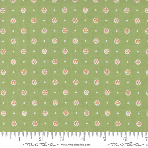 Peachy Keen Fern Posy Yardage by Corey Yoder for Moda Fabrics