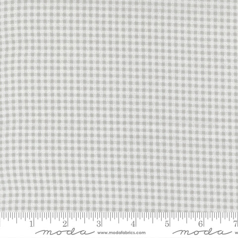 Peachy Keen Grey Weathered Gingham Yardage by Corey Yoder for Moda Fabrics