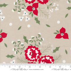 Starberry Stone Holiday Rose Yardage by Corey Yoder for Moda Fabrics