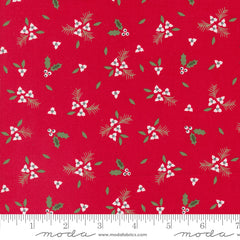 Starberry Red Pine Sprigs Yardage by Corey Yoder for Moda Fabrics