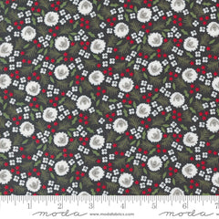 Starberry Charcoal Woolen Small Floral Yardage by Corey Yoder for Moda Fabrics