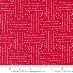 Starberry Red Woven Song Yardage by Corey Yoder for Moda Fabrics