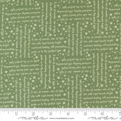 Starberry Green Woven Song Yardage by Corey Yoder for Moda Fabrics