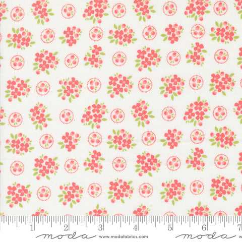 Cali & Co. Cloud Flamingo Ring Around Posie Yardage by Corey Yoder for Moda Fabrics