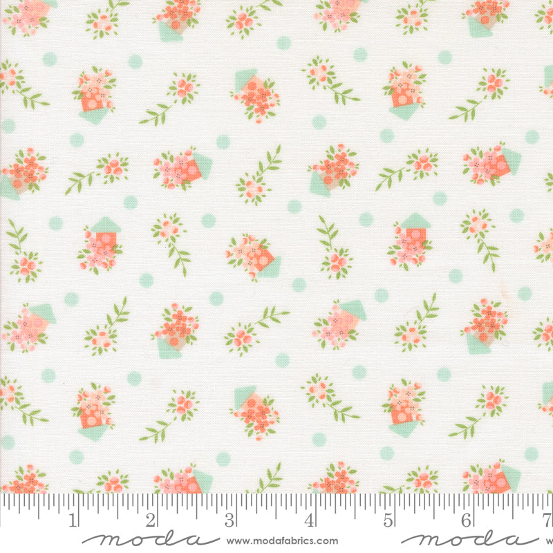 Abloom Cloud Birdhouses Yardage by Corey Yoder for Moda Fabrics