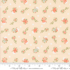 Abloom Pale Pink Birdhouses Yardage by Corey Yoder for Moda Fabrics