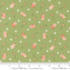 Abloom Cucumber Birdhouses Yardage by Corey Yoder for Moda Fabrics