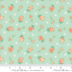 Abloom Robins Egg Birdhouses Yardage by Corey Yoder for Moda Fabrics