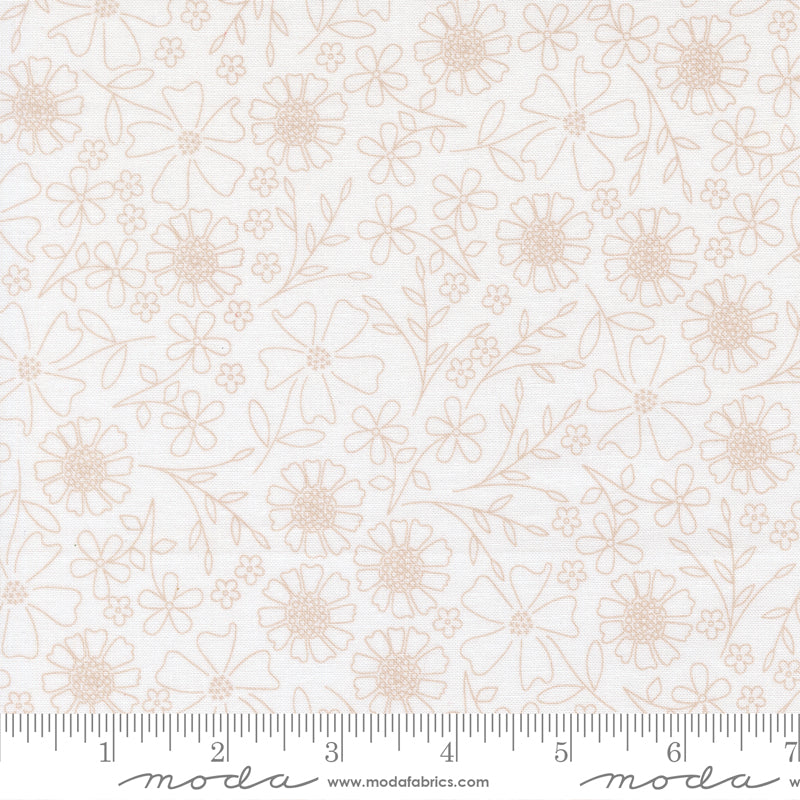 In The Garden Stone Garden Sketch Yardage by Corey Yoder for Moda Fabrics