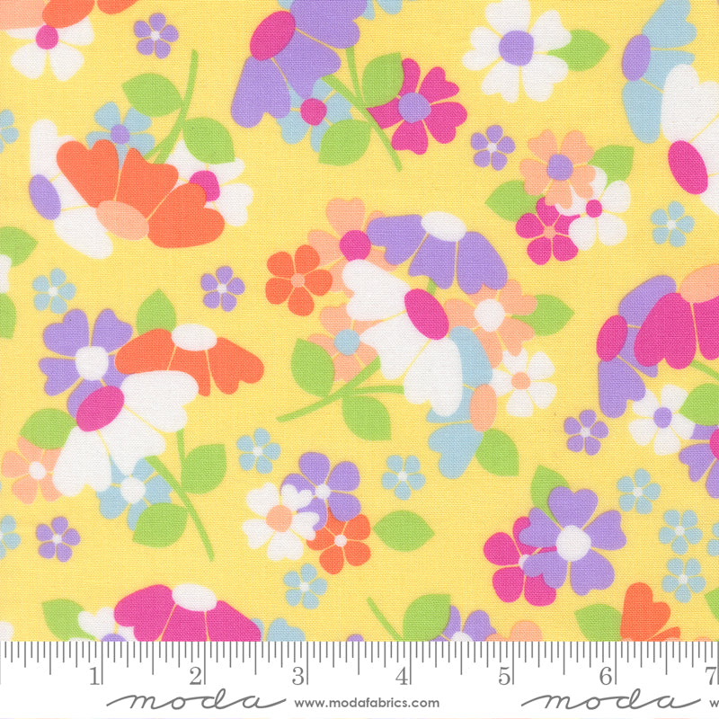 Joysome Sunshine Flower Fields Yardage by Corey Yoder for Moda Fabrics