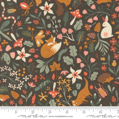 Acorn Hollow Soil Flora Fauna Yardage by Basic Grey for Moda Fabrics